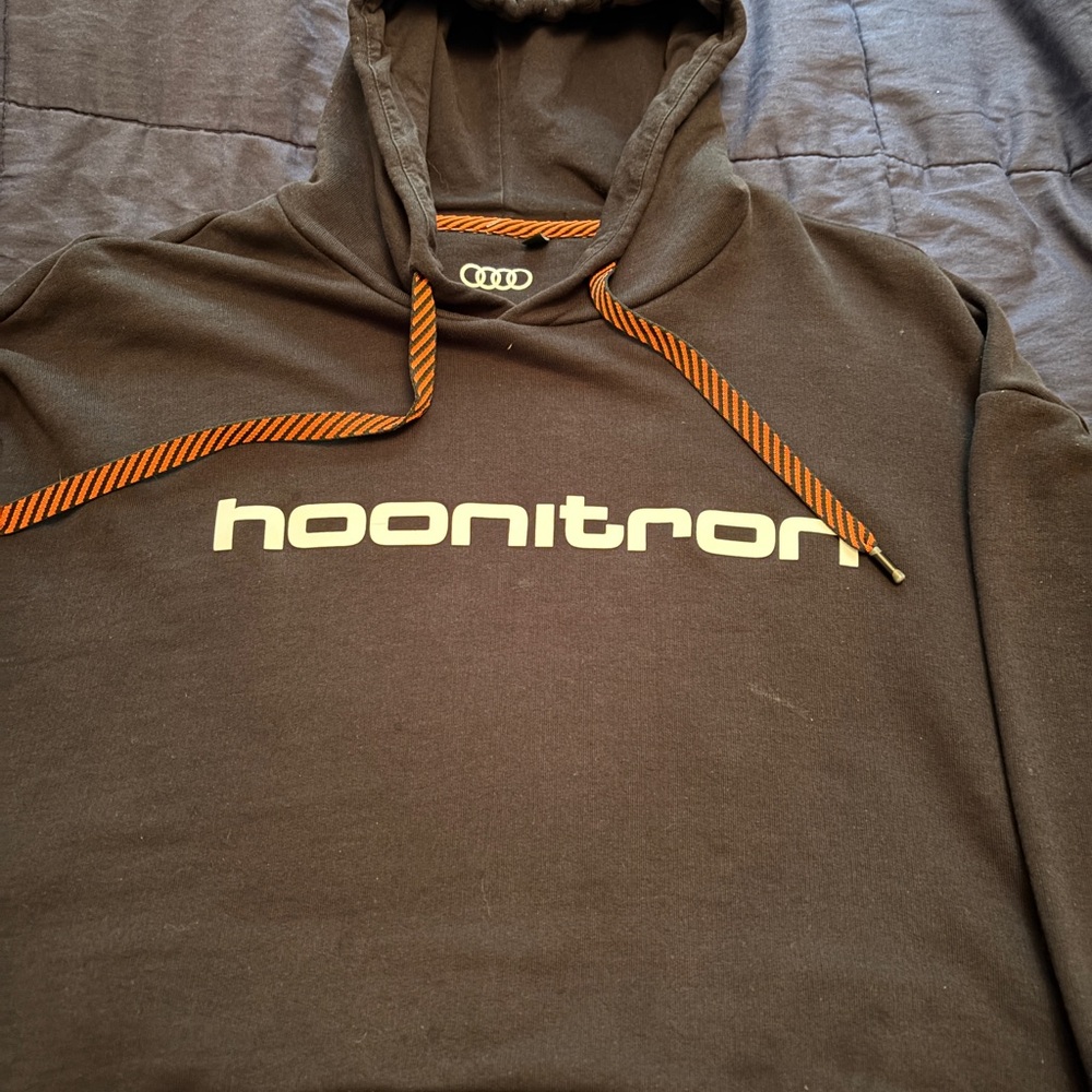 Audi hoonnitron black hoodie
